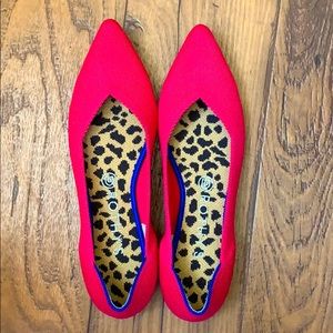 Rothy’s 9.5 hot pink points